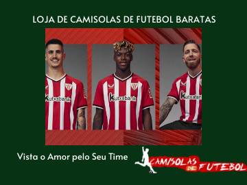 camisola Athletic Bilbao 2023 2024